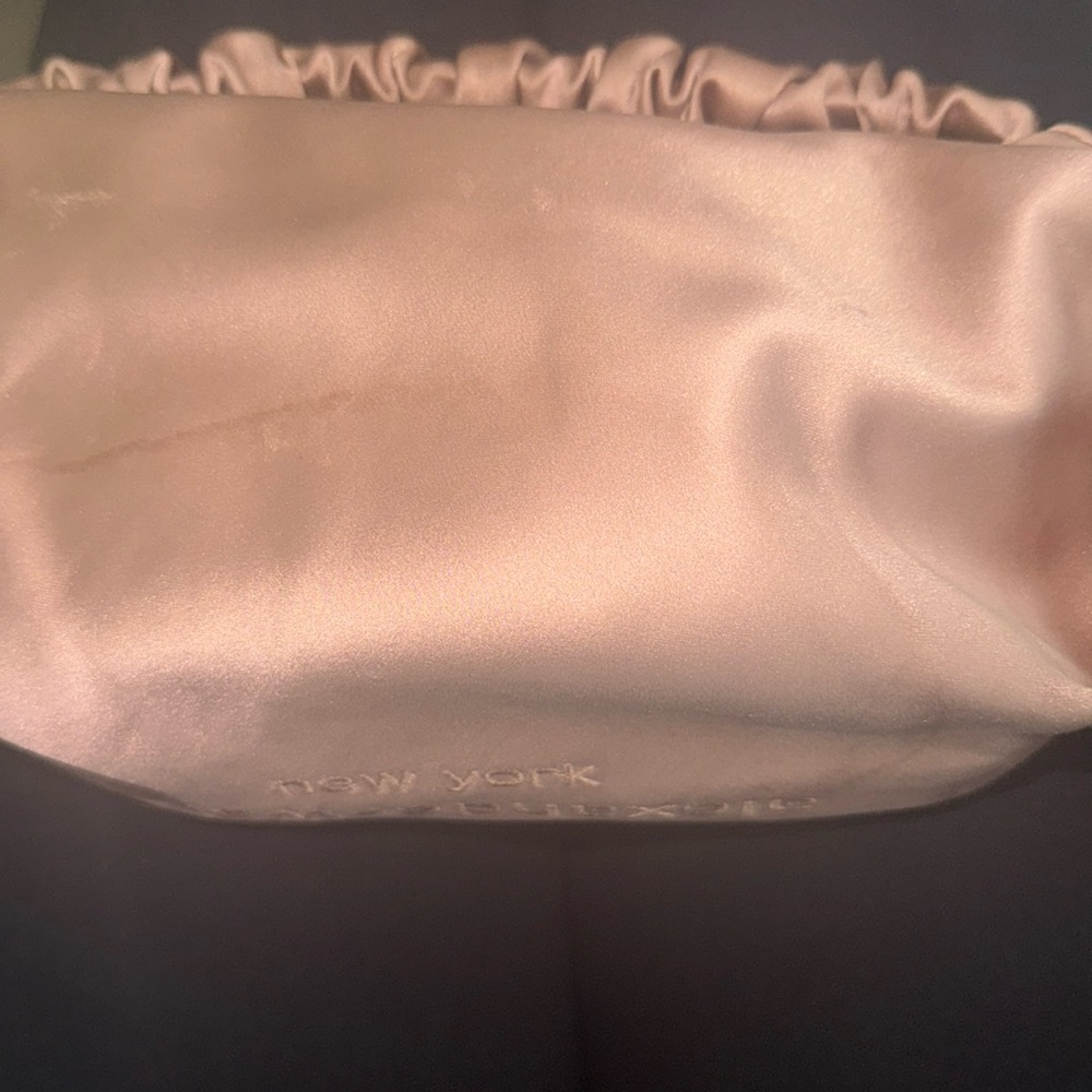 Alexander Wang satin scrunchie purse in PINK